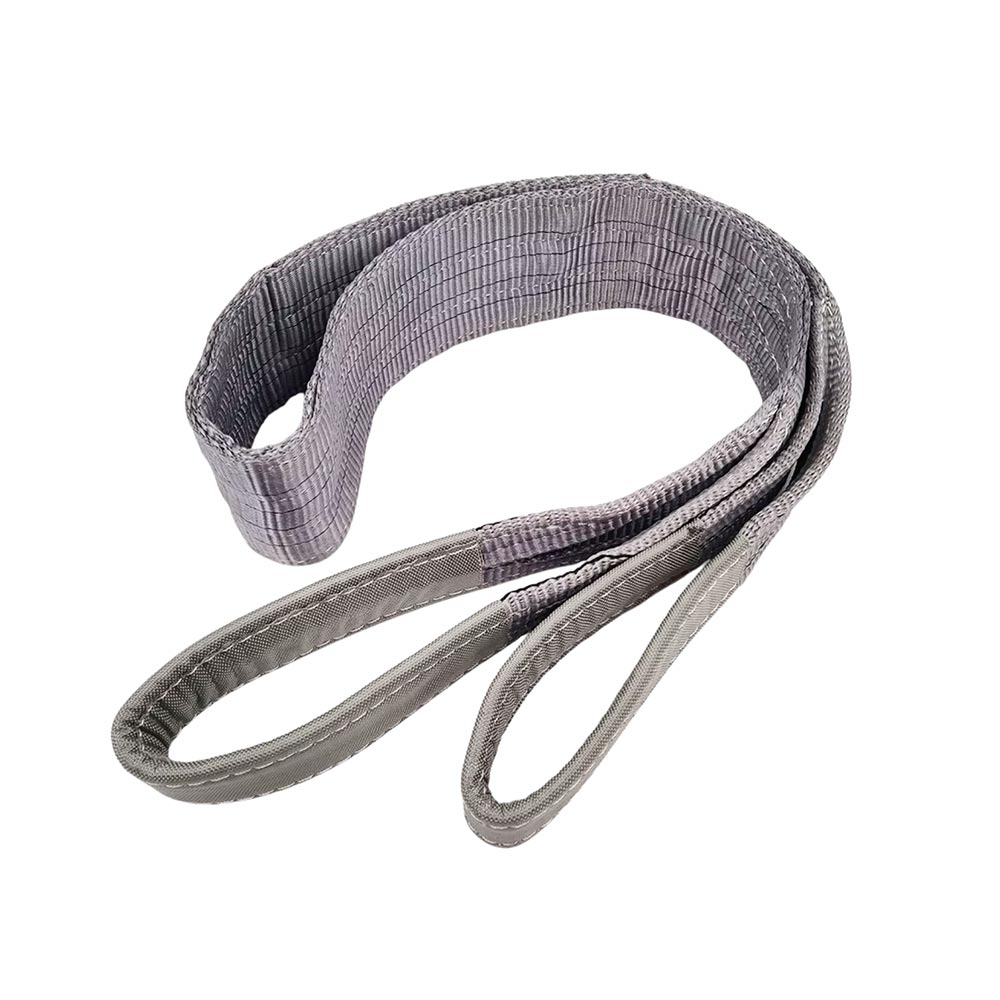 ESLINGA DE POLIÉSTER DE 4 PULG (GRIS)
