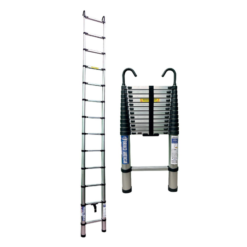 ESCALERA DE ARRIMO ACOPLABLE DE 12 PASOS ALUMINIO